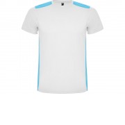 Спортивная футболка Detroit мужская, белый/бирюзовый