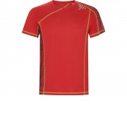 Спортивная футболка Sochi мужская, принтованый красный