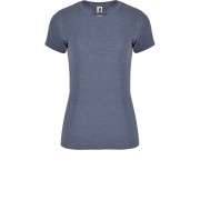 Футболка Fox женская, синий меланж