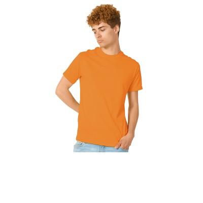 Футболка Heavy Super Club с боковыми швами, мужская, оранжевый Футболка Heavy Super Club с боковыми швами, мужская, оранжевый