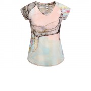 Спортивная футболка Jada женская, абстрактный принт