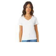 Футболка Heavy Super Club 2.0 женская с V-образным вырезом, белый