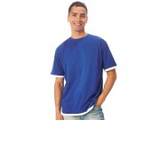 Футболка Rotterdam мужская, кл синий/белый