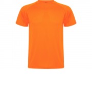 Спортивная футболка Montecarlo мужская, неоновый оранжевый