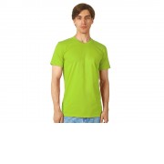 Футболка Heavy Super Club мужская с V-образным вырезом, зеленое яблоко