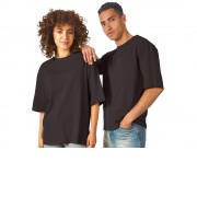 Футболка оверсайз Liyon унисекс, темно-серый