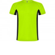 Спортивная футболка Shanghai мужская, неоновый зеленый/черный