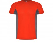 Спортивная футболка Shanghai мужская, красный/графитовый