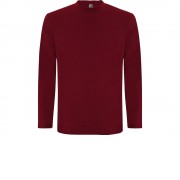 Футболка с длинным рукавом Extreme мужская, гранатовый