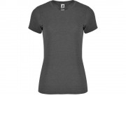 Футболка Fox женская, черный меланж