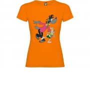 Футболка Ну, погоди! женская, оранжевый