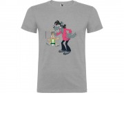 Футболка Ну, погоди! детская, серый меланж