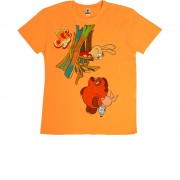 Футболка Винни-Пух мужская, оранжевый