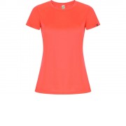 Футболка Imola женская, неоновый коралловый