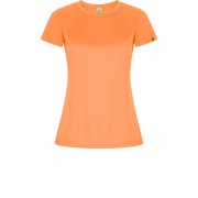 Футболка Imola женская, неоновый оранжевый