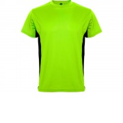Спортивная футболка Tokyo мужская, лаймовый/черный