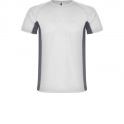 Спортивная футболка Shanghai детская, белый/графитовый