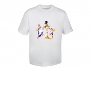 Футболка из хлопка френч-терри 220 г/м2 Карлсон, белый