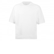 Свитшот с коротким рукавом реглан, белый