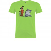 Футболка Жил-был Пес детская, зеленое яблоко