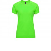 Футболка Bahrain женская, неоновый зеленый