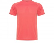 Спортивная футболка Montecarlo мужская, неоновый коралловый