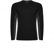 Футболка Shanghai  мужская с длинным рукавом, черный/графитовый