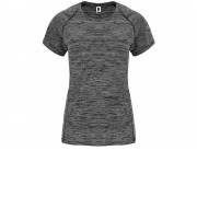 Спортивная футболка женская Austin, меланжевый черный