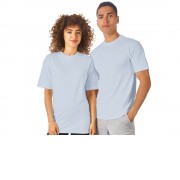 Футболка из френч терри Warsaw унисекс 220гр, небесно-голубой