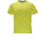 Футболка Assen мужская, пиксельный неоновый желтый