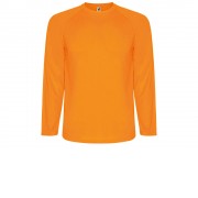 Футболка Montecarlo  мужская с длинным рукавом, неоновый оранжевый
