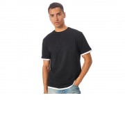 Футболка Rotterdam мужская, черный/белый