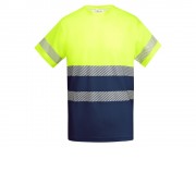 Футболка Tauri мужская, нэйви/неоновый желтый