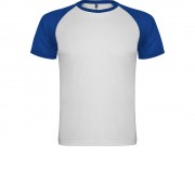 Спортивная футболка Indianapolis мужская, белый/королевский синий