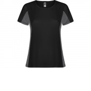 Футболка Shanghai женская, черный/графитовый