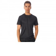 Мужская спортивная футболка Turin из комбинируемых материалов, черный