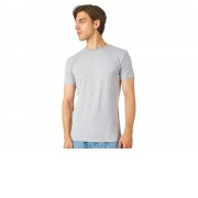 Футболка HD Fit короткий рукав с эластаном, мужская, серый меланж