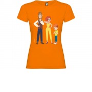 Футболка Простоквашино женская, оранжевый