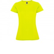 Футболка спортивная женская Montecarlo, неоновый желтый