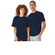 Футболка из френч терри Warsaw унисекс 220гр, темно-синий