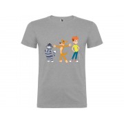 Футболка Простоквашино детская, серый меланж