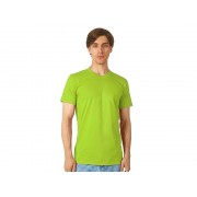 Футболка Heavy Super Club мужская с V-образным вырезом, зеленое яблоко