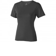 Nanaimo женская футболка с коротким рукавом, антрацит