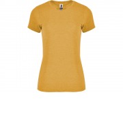 Футболка Fox женская, горчичный меланж