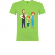 Футболка Простоквашино мужская, зеленое яблоко