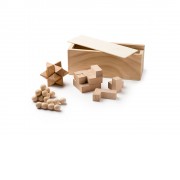 Набор головоломок ROCKS из натурального дерева