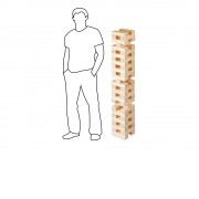 Игра из дерева XL Tower, 57 брусков