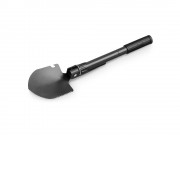 DIG. Складная металлическая лопатка, Черный