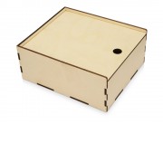 Деревянная подарочная коробка-пенал, размер L