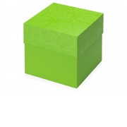 Подарочная коробка Древо жизни, зеленое яблоко